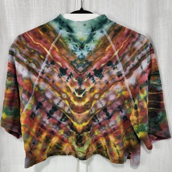 Oregon Rain Tops - Autumn Equinox: Cropped Thermal Top